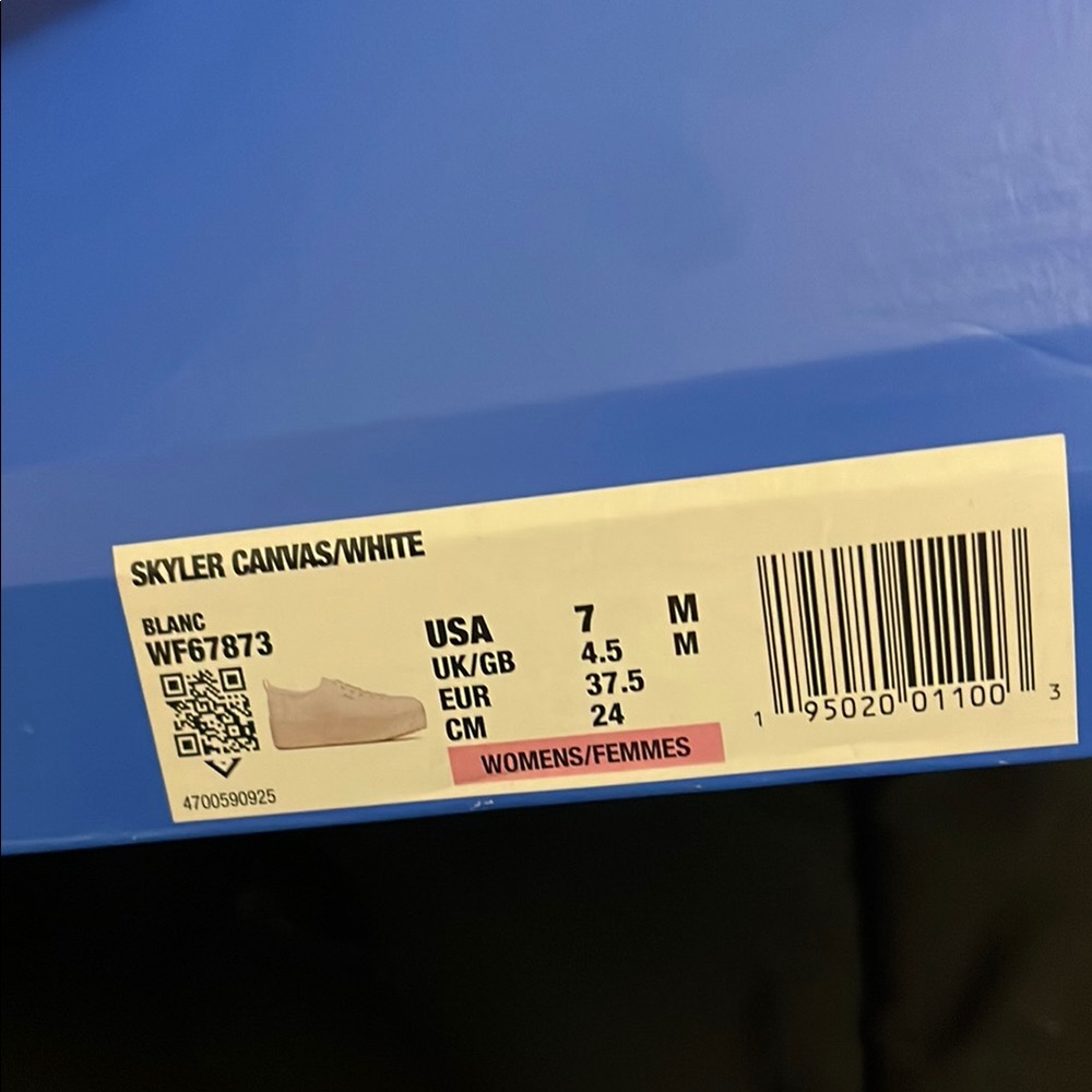 Keds Womens Platform White Sneakers - Picture 5 of 6